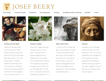 Tablet Screenshot of josefbeery.com